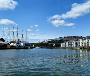 Bristol Harbour on a Summers Day